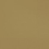 Gold 2-ply Beverage Napkins, 40ct